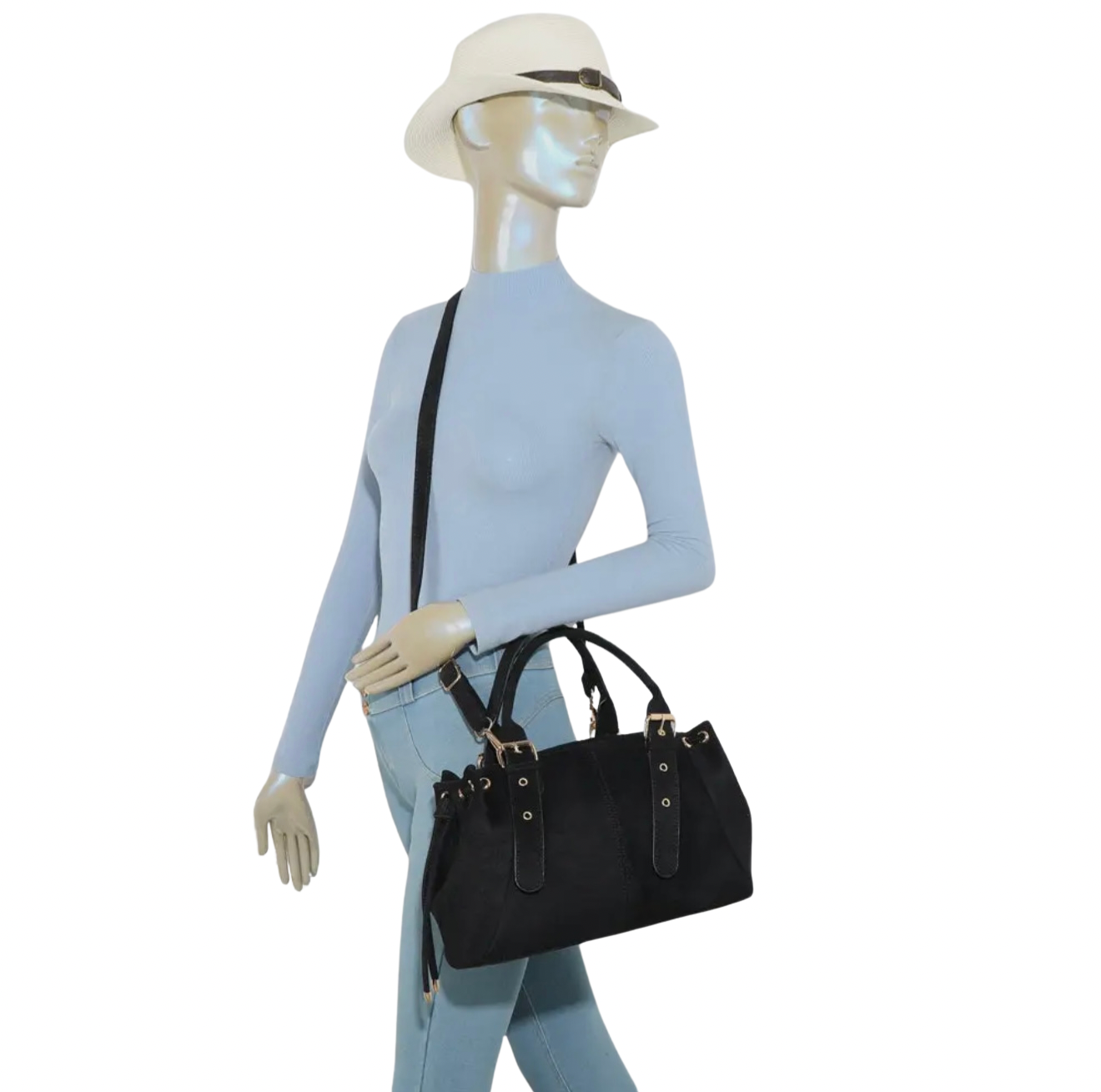 Vera Tas - Suede Taupe