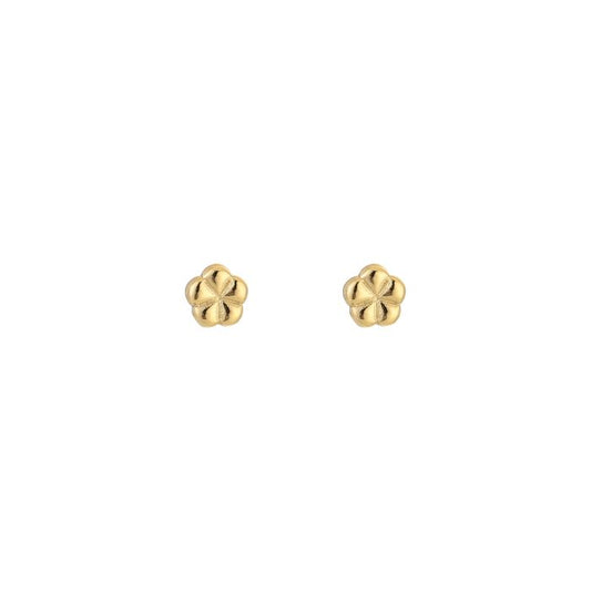 Oorknop Flower Basic - Goud