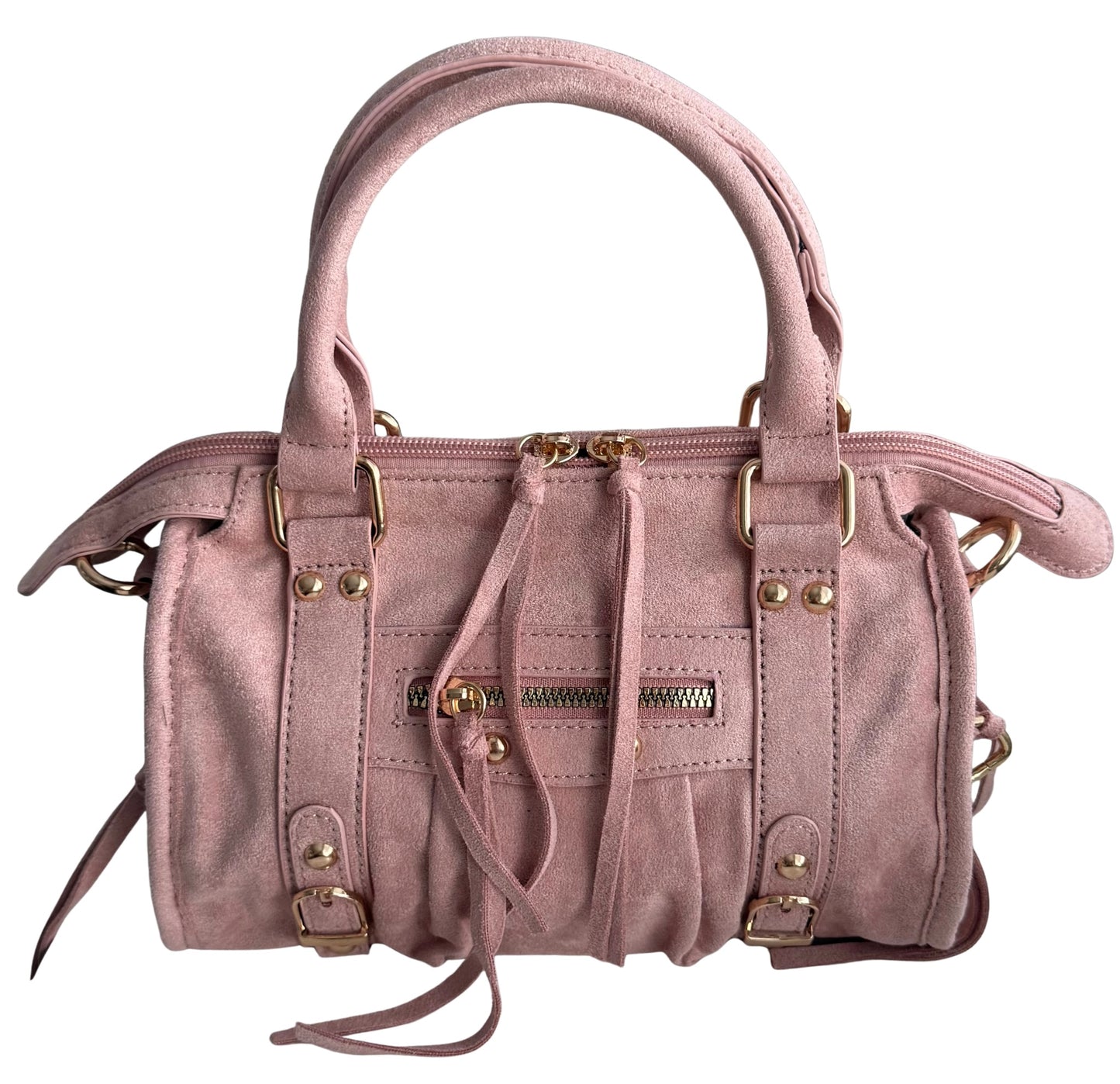 Urban Tas Suede Goud - Pastel Roze