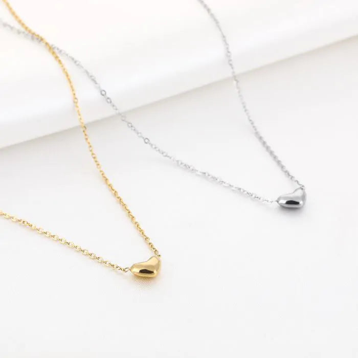 Ketting Basic Heart - Zilver