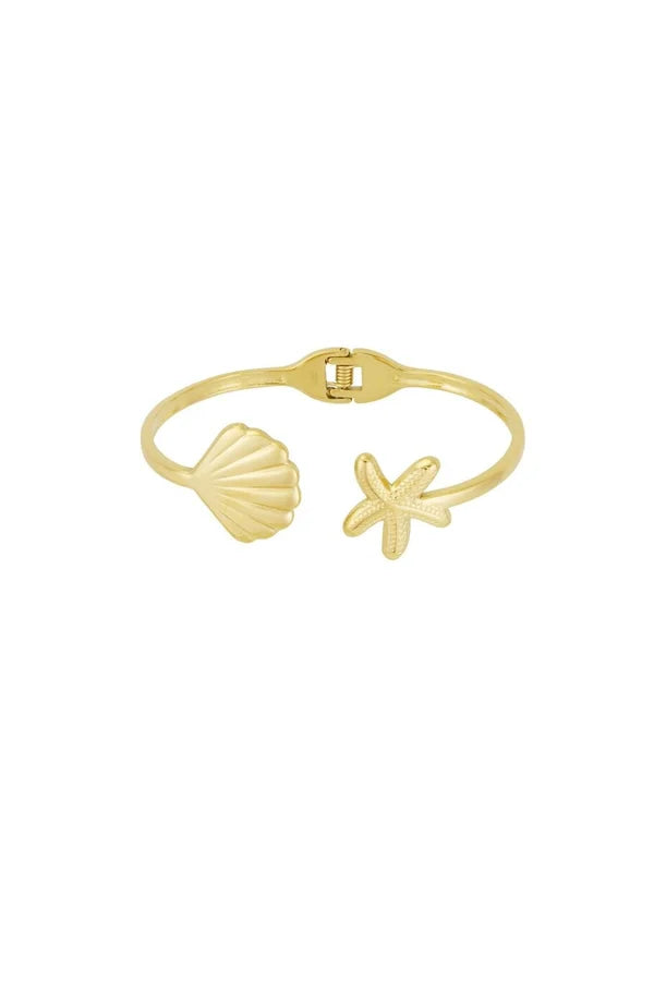 Bangle Armband Sea Life - Zilver