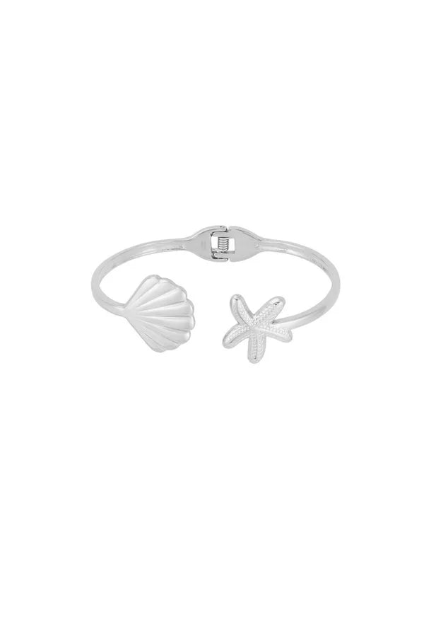Bangle Armband Sea Life - Zilver