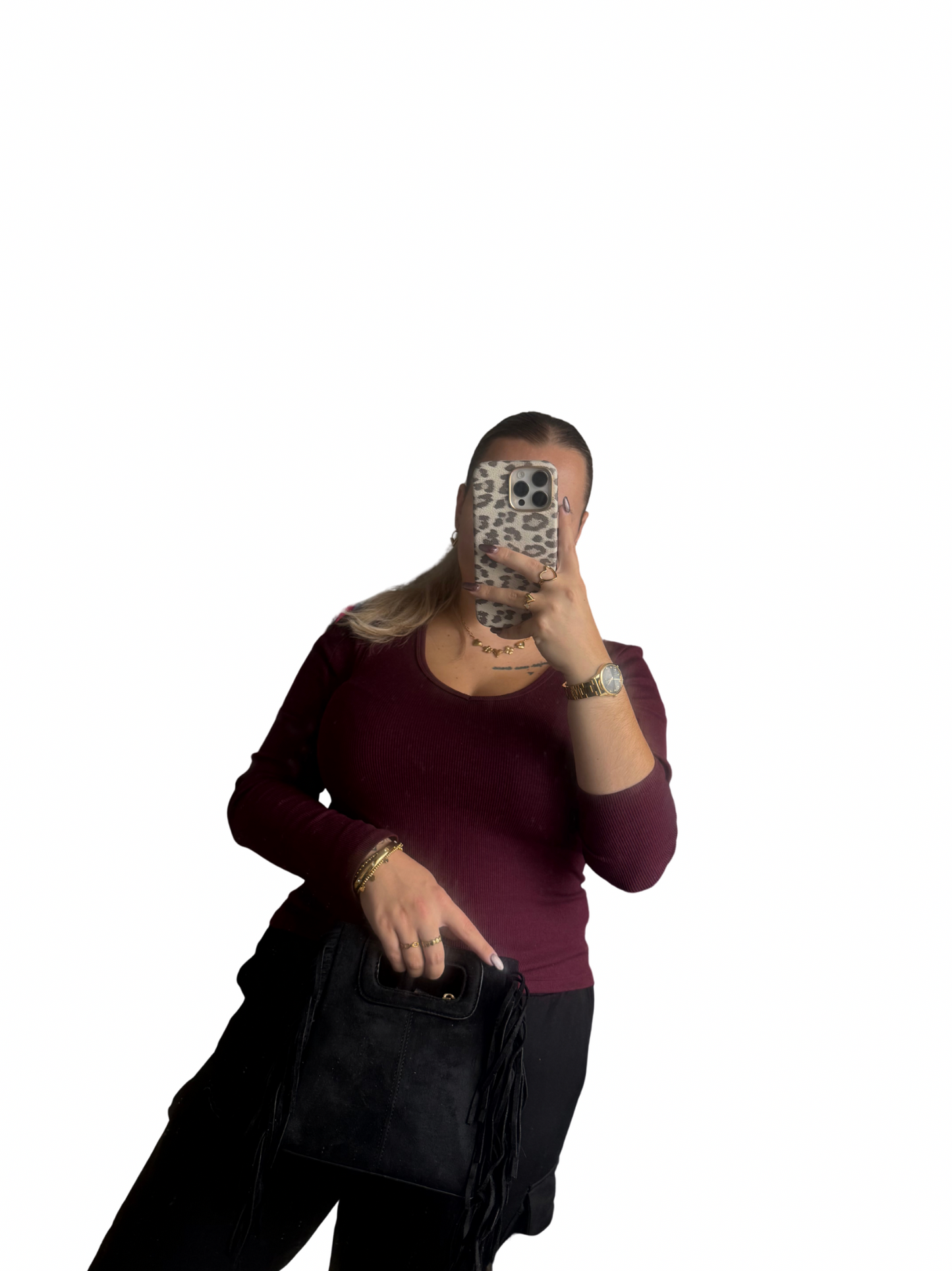 Romé Tas - Suede Zwart