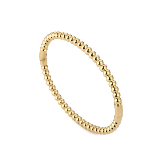 Bangle Armband Dots - Goud