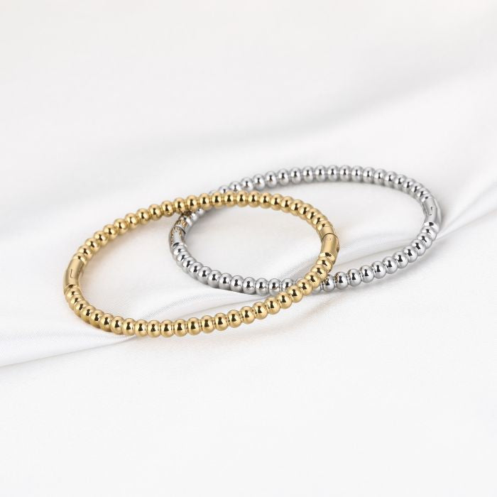 Bangle Armband Dots - Goud