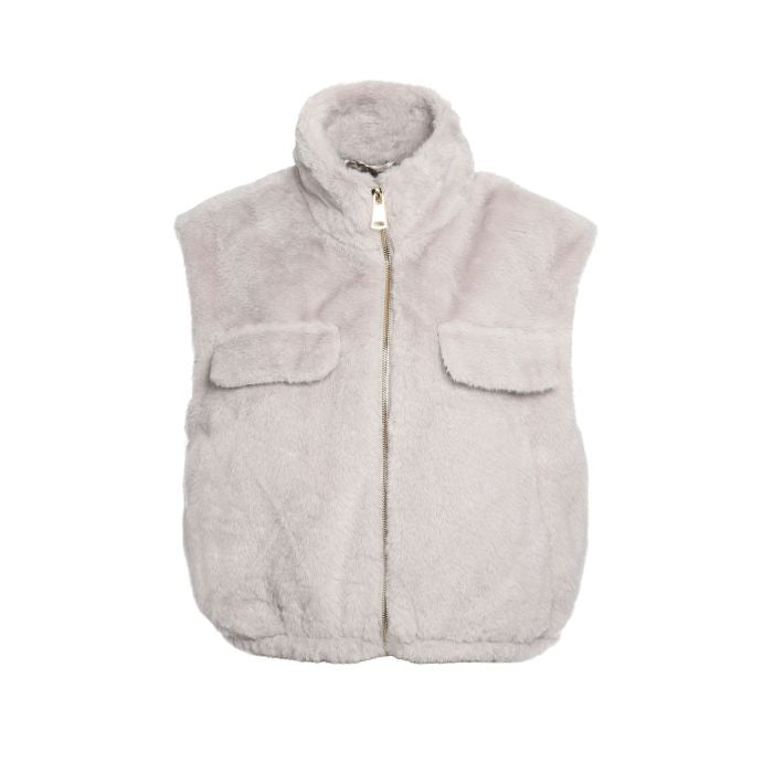 Lorena Gilet - One Size - Beige