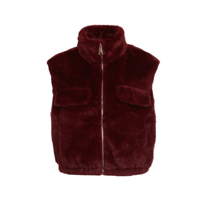 Lorena Gilet - One Size - Bordeaux