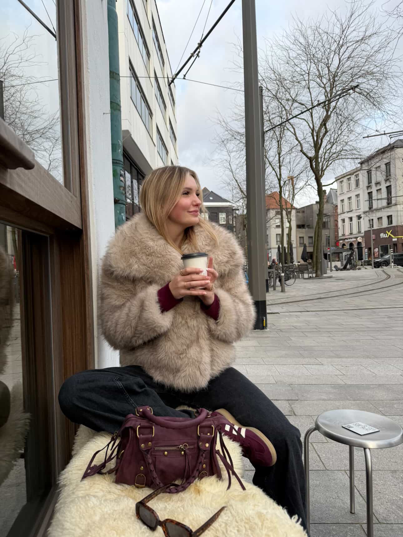 Urban Tas Nubuck - Burgundy