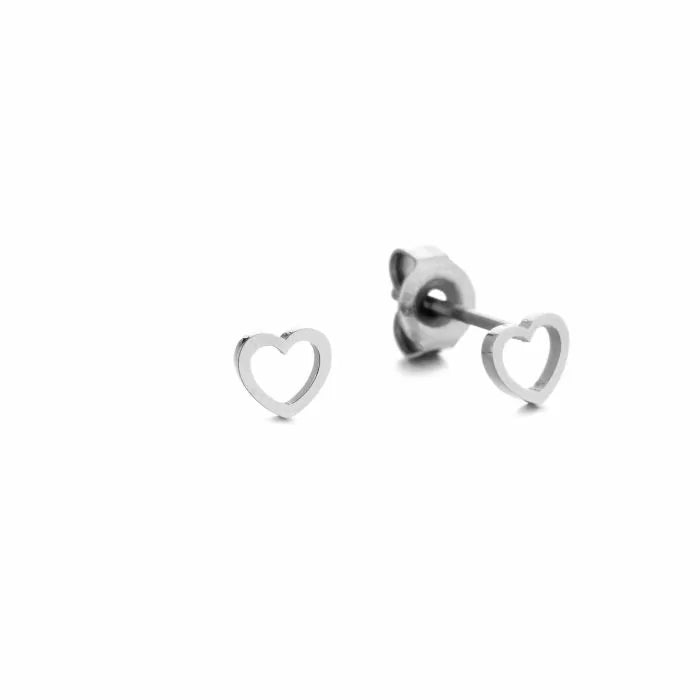 Oorknop Lovey - Zilver