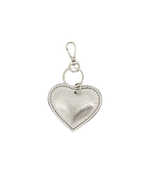 Hanger / Bagcharm - Hartje 100% Leer - Meerdere kleuren
