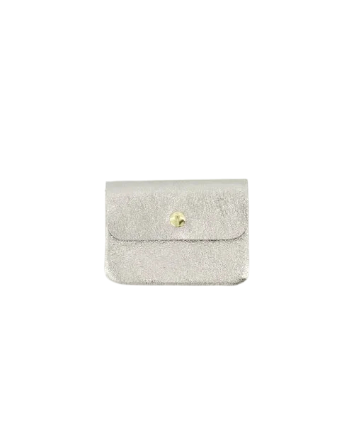 Nina Portemonnee Metallic 100% Leer - Meerdere kleuren