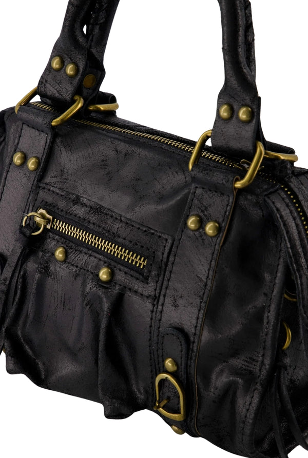 Urban Tas 100% Leer - Zwart