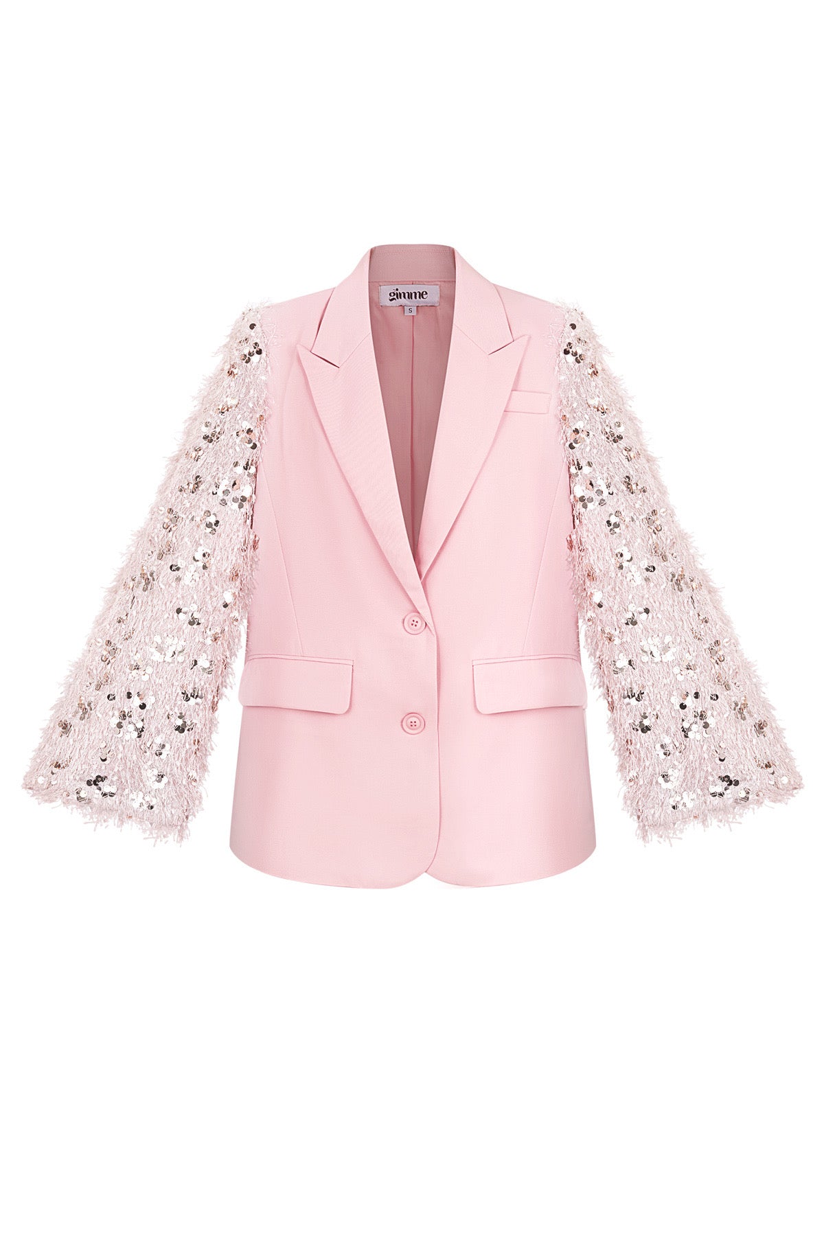 Noelle Blazer - Pastel Pink