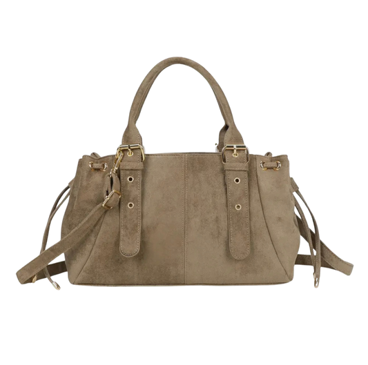 Vera Tas - Suede Taupe