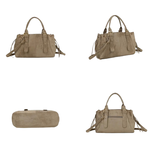 Vera Tas - Suede Taupe
