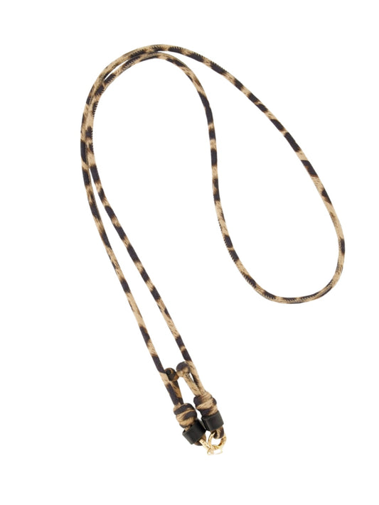 Telefoonkoord 100% Leer - Suede Leo