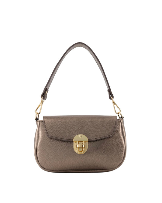 Nova Tas 100% Leer - Brons