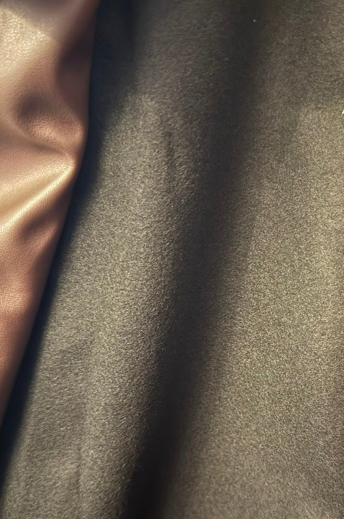 Sophia Leatherlook Trenchcoat - One Size