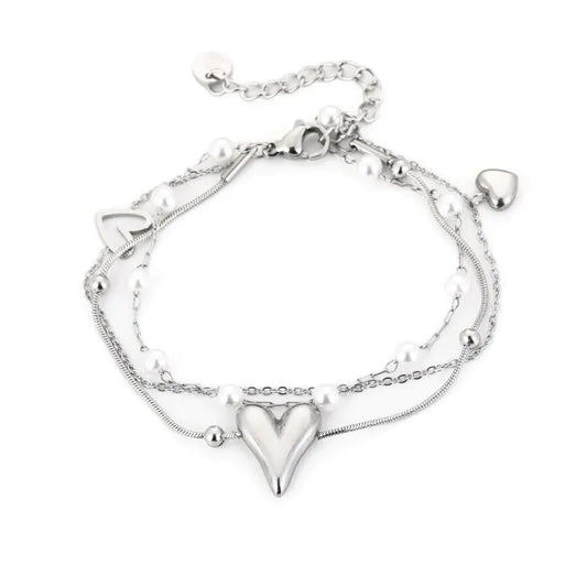 Armband Daisy - Zilver