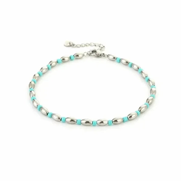 Enkelbandje - Sea Holiday - Zilver