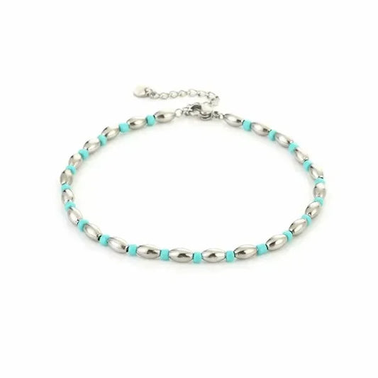 Enkelbandje - Sea Holiday - Zilver