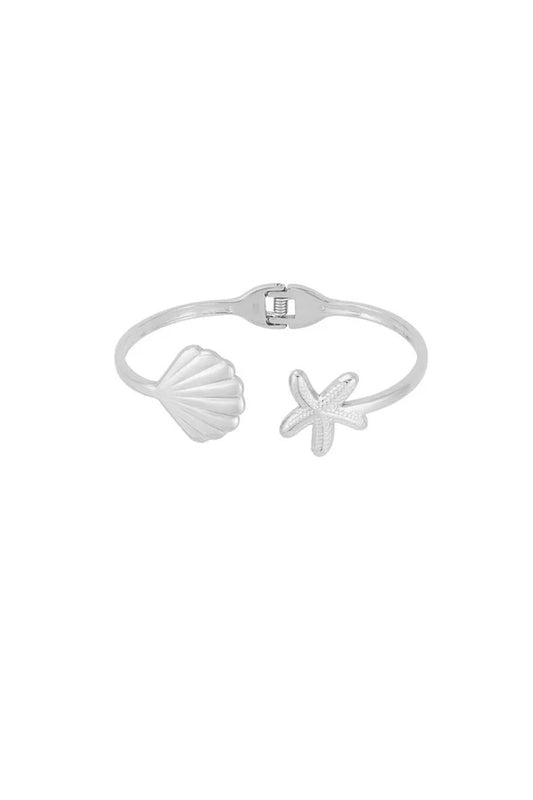 Bangle Armband Sea Life - Zilver