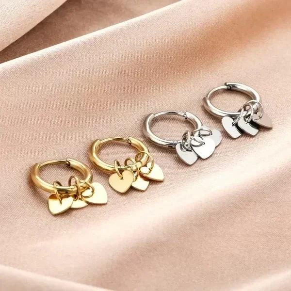 Oorbel Heartbeat - Goud