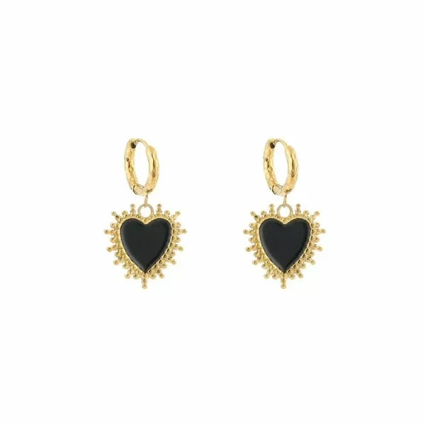 Oorbel Glowing Hearts - Meerdere kleuren