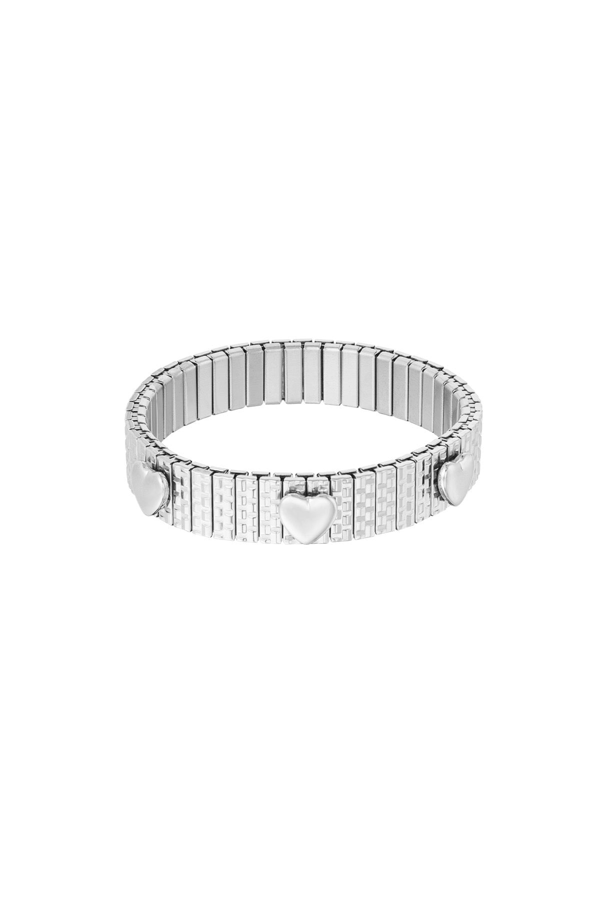 Armband Strong Heart - Zilver