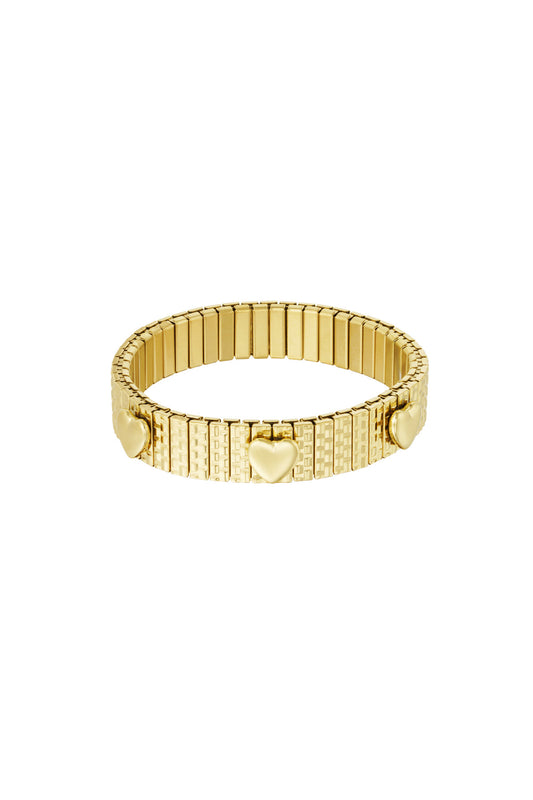 Armband Strong Heart - Goud