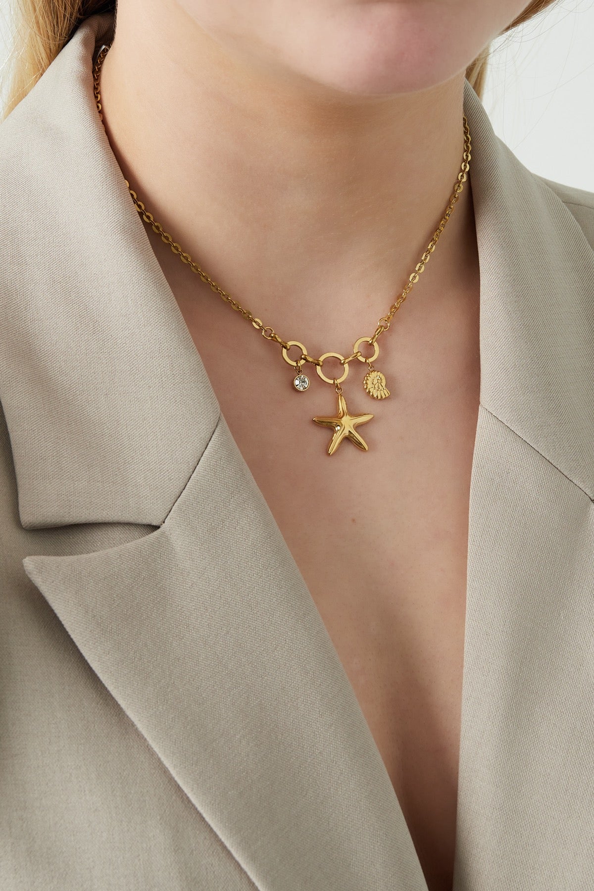 Ketting Sea Ya - Goud
