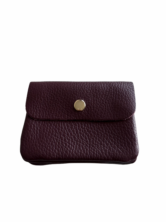 Nina Portemonnee Basic 100% Leer - Meerdere kleuren