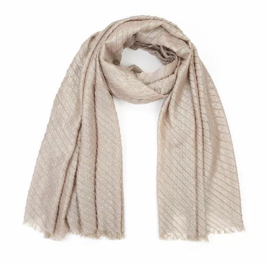 Sjaal Ruffle Glitter - Khaki