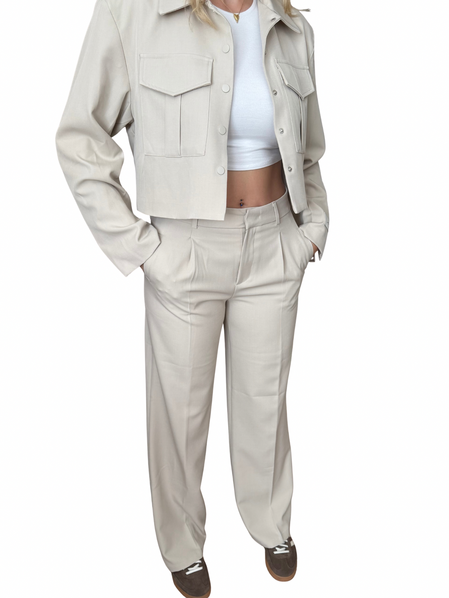 Chloe Pantalon - Beige