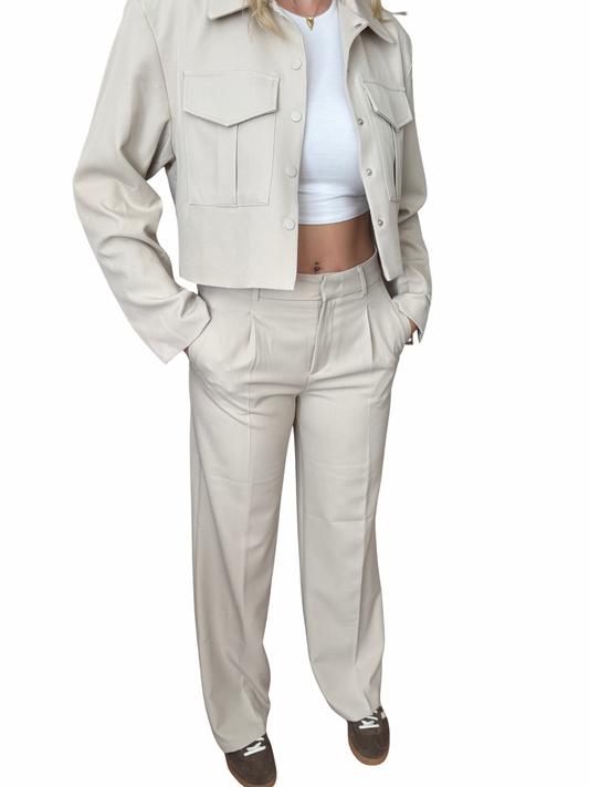 Chloe Blazer - Beige