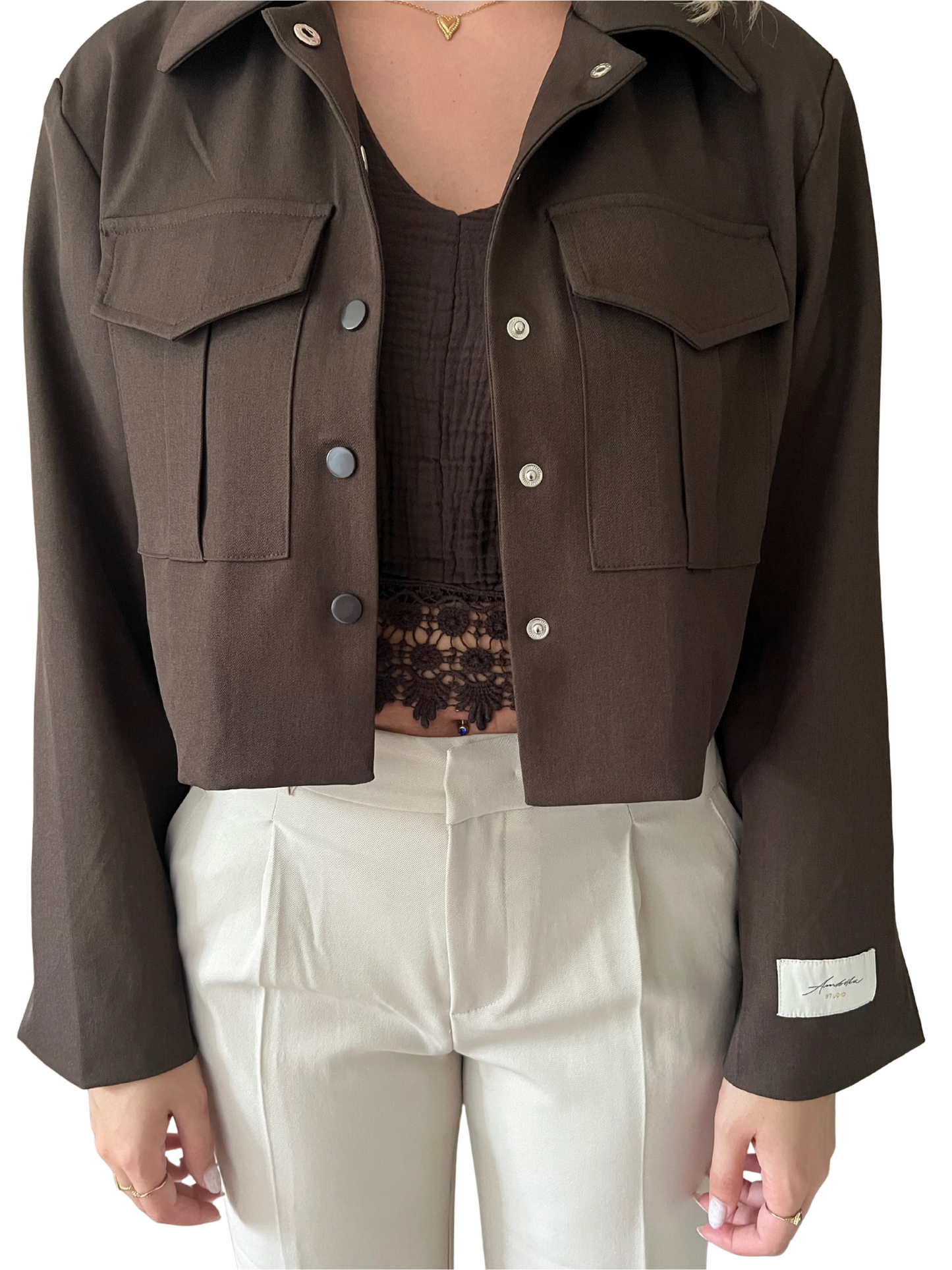 Chloe Blazer - Bruin