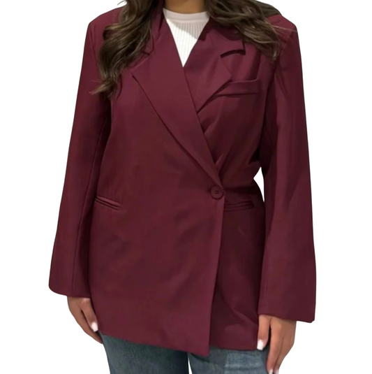 Lara Blazer - One Size - Bordeaux
