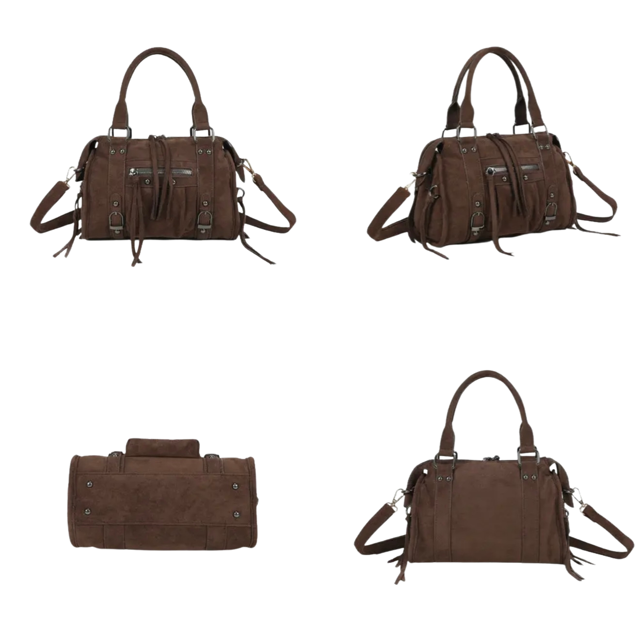 Urban Tas Suede - Choco Bruin