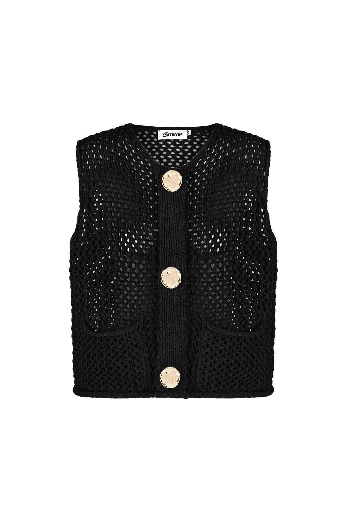 Mina Vest - Zwart