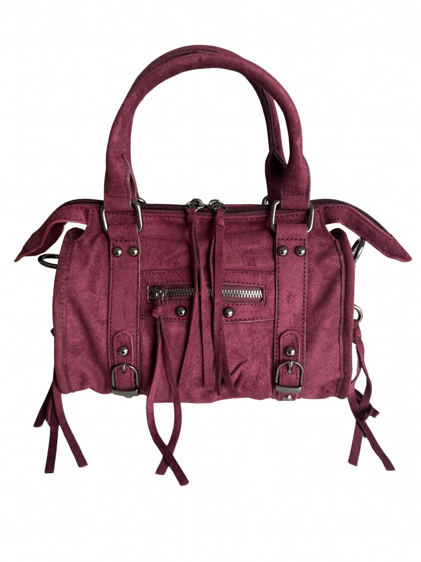 Urban Tas Suede - Burgundy