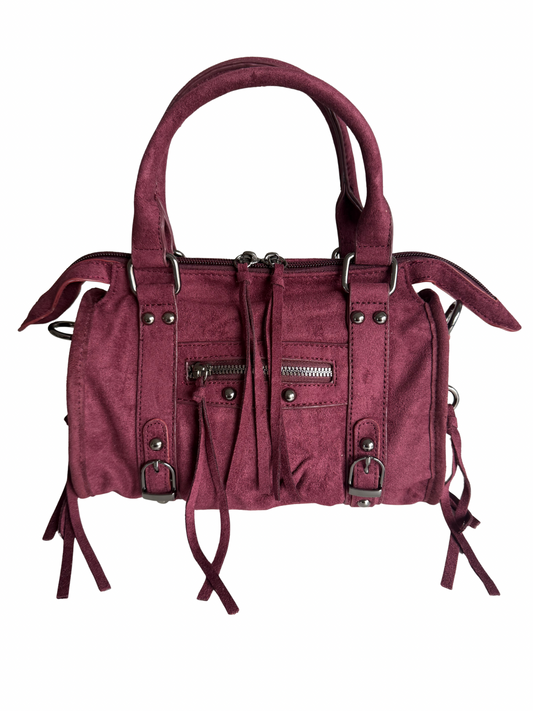 Urban Tas Suede - Burgundy
