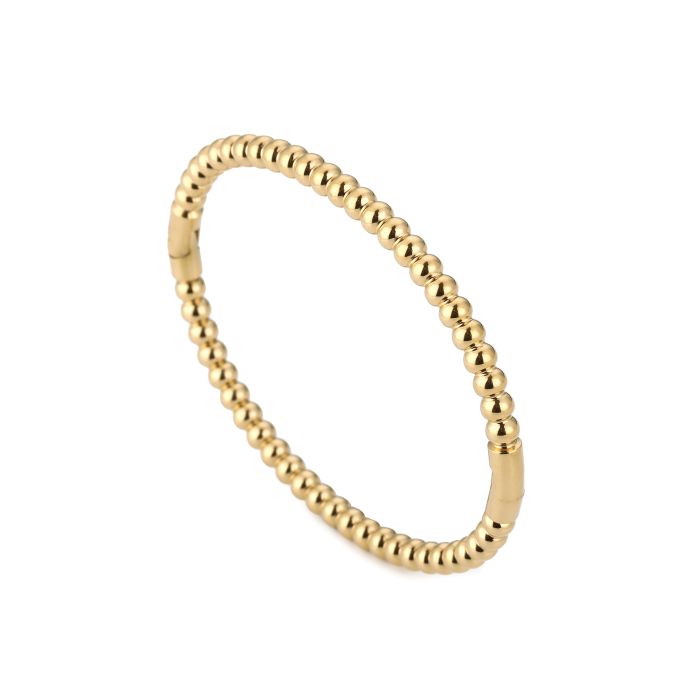 Bangle Armband Dots - Goud