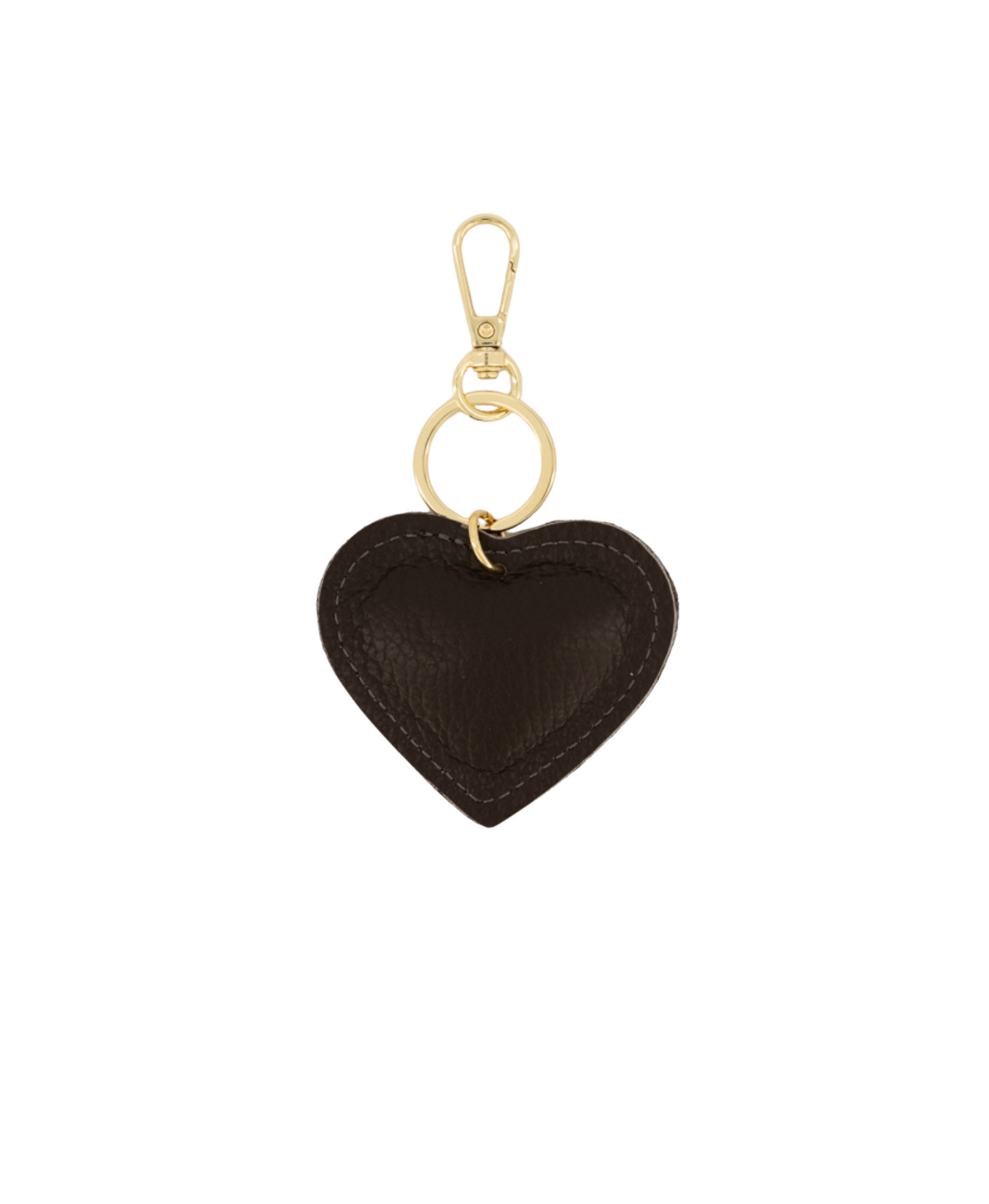 Hanger / Bagcharm - Hartje 100% Leer - Meerdere kleuren