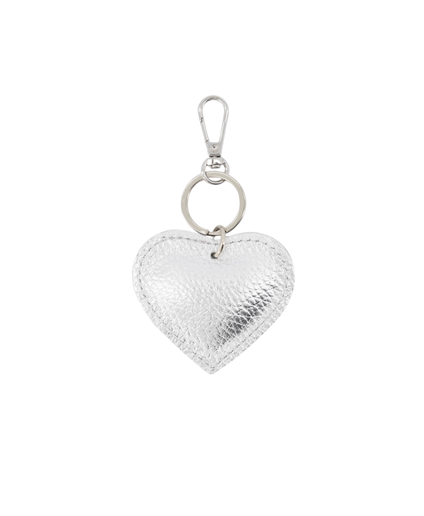 Hanger / Bagcharm - Hartje 100% Leer - Meerdere kleuren