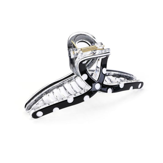 Haarklem Polkadots - Zwart