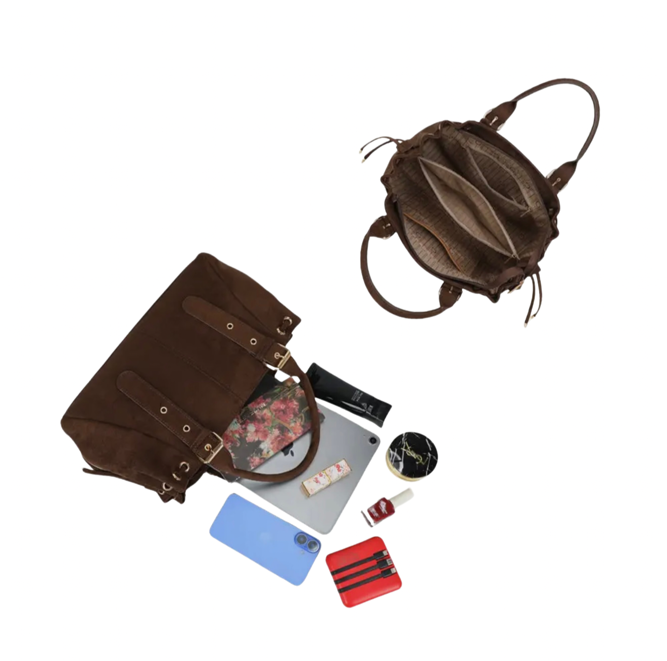 Vera Tas - Suede Choco