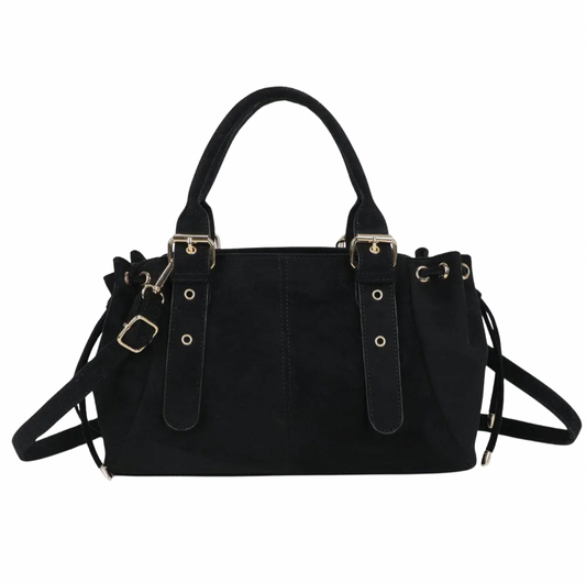 Vera Tas - Suede Zwart