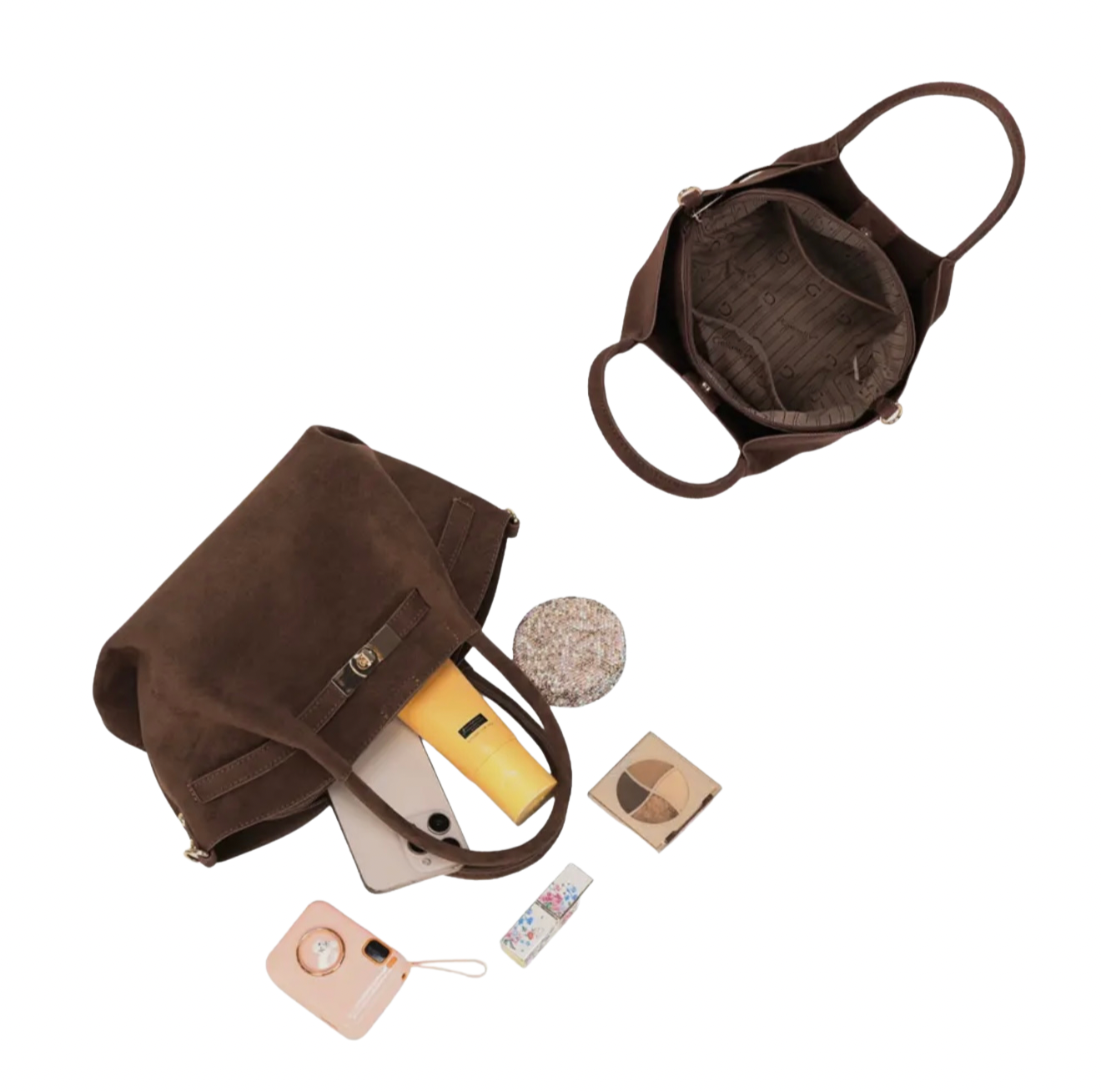 Cynthia Tas - Suede Choco