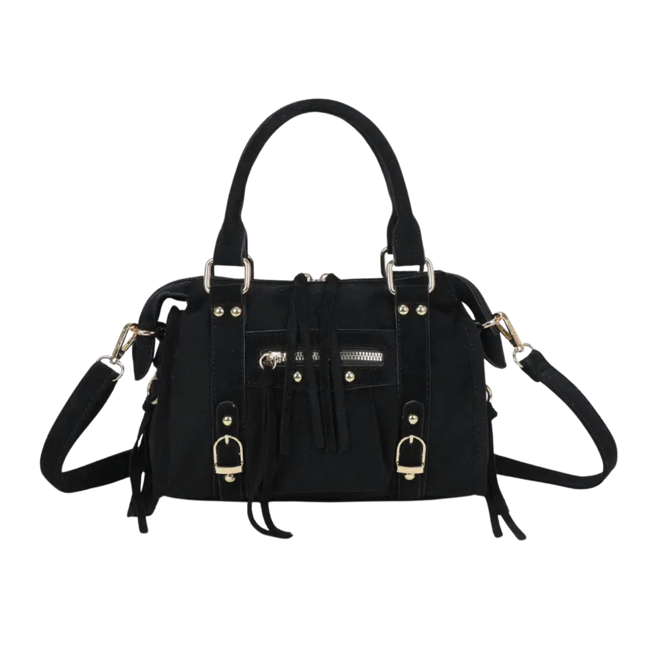 Urban Tas Suede Goud - Zwart