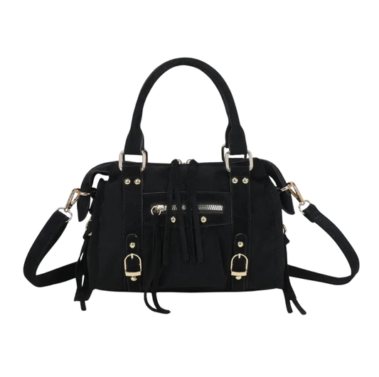 Urban Tas Suede Goud - Zwart